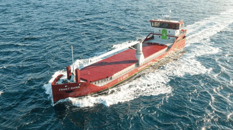 Royal Bodewes to build zero-emission electric cargo vessel for K. Sætre Rederi.