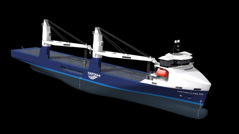Wärtsilä 31 engine selected for new Hartman Seatrade heavy-lift vessel.